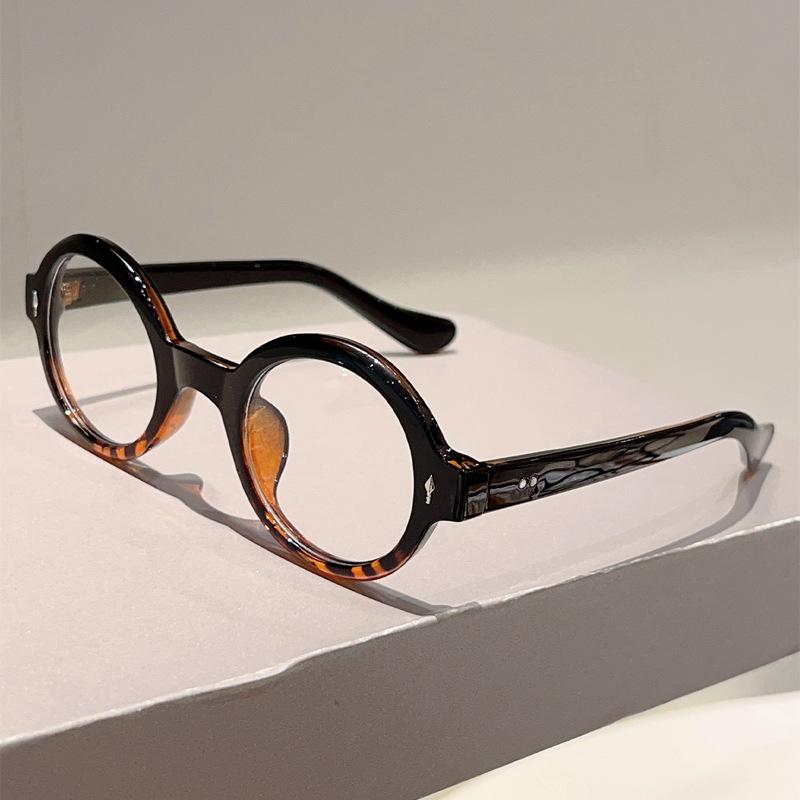 Optical Vintage Round  Anti Blue Light Glasses Women For Men Luxury Brand Designer Myopia Prescription Punk Eyeglasses Frames