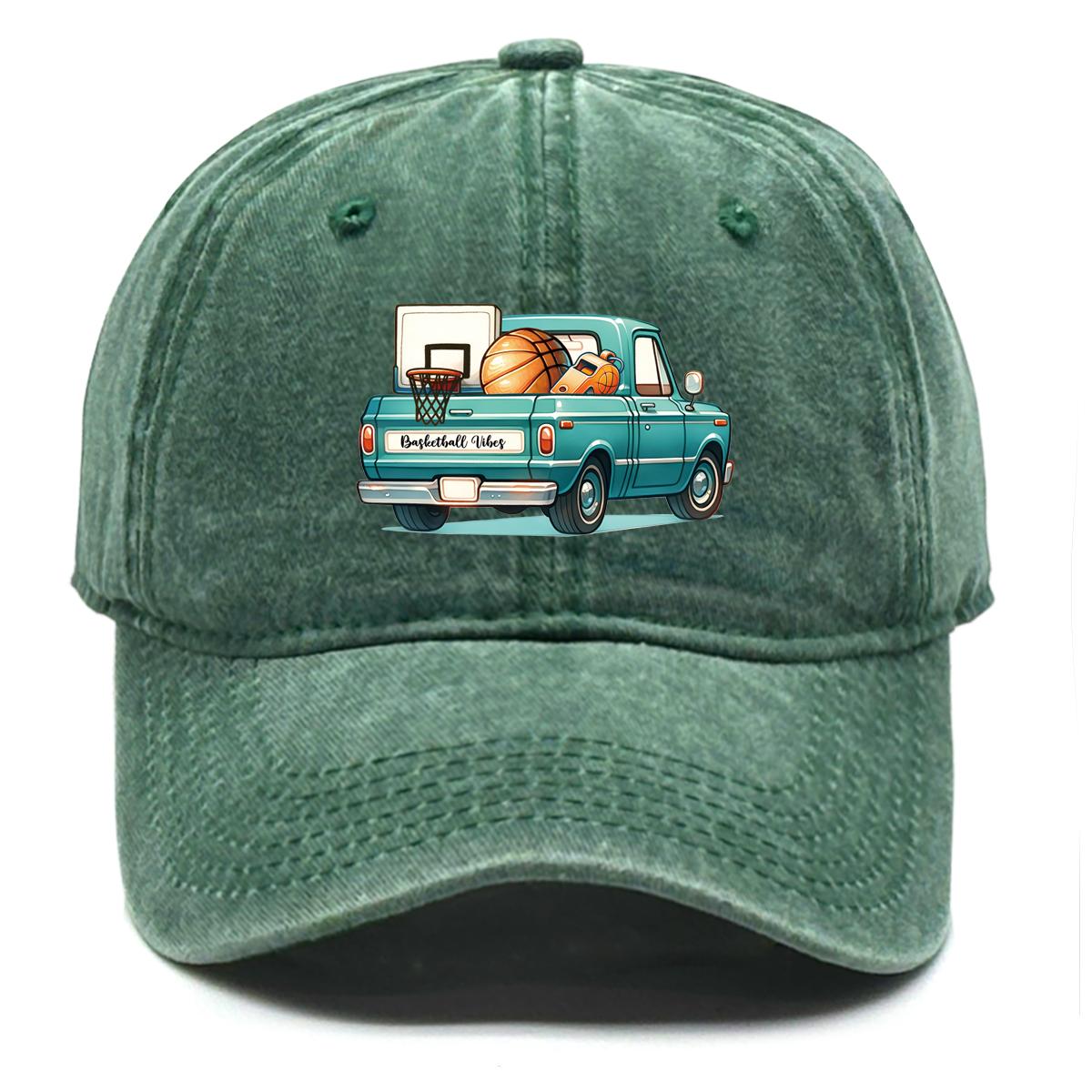 

Автомобильная баскетбольная стойка принт Регулируемая бейсболка, Спортивная спортивная шляпа Головной убор Мешковатая Простая Потертая Снэпбек бейсболка as the picture зелёный