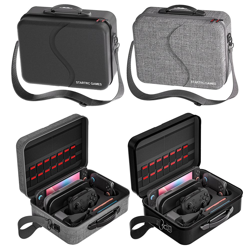 Large Carrying Case for 2025 Switch 2 All-In-One Waterproof Travel Storage Bag Anti-Scratch Protective Case Game Accessories