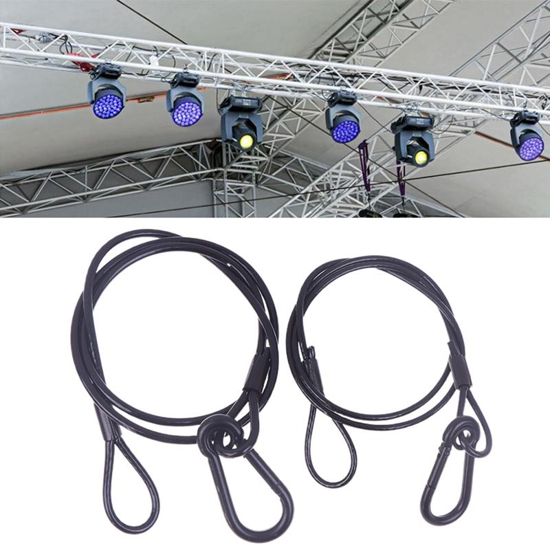 1 Piece 70/80/100Cm Stage Light Safety Rope Cable/Safe Wire High Quality Steel Lock Wire Safe Rope Lock