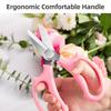 10 Piece Garden Flower Scissors, Sharp Stainless Steel Floral Shears, Trimming Plant Scissors All