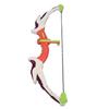 Kids Bow Suction Cup Toy Cool Lighting Improve Coordination Outdoor Bow Archery Game Set for
