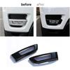 For Range Rover Sport 2014-2017 Car ABS Front Fog Lamp Trim Accessories (Gloss Black)