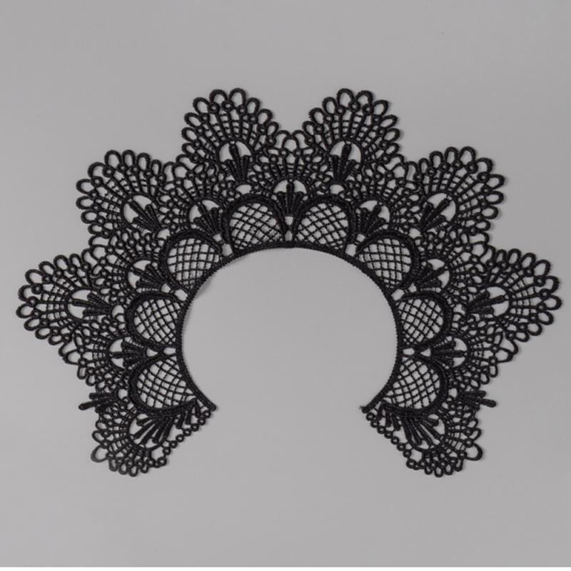 

1 шт. вышитый воротник кружевная ткань, сделай сам поддельный воротник для швейных принадлежностей ремесла 1 Pc