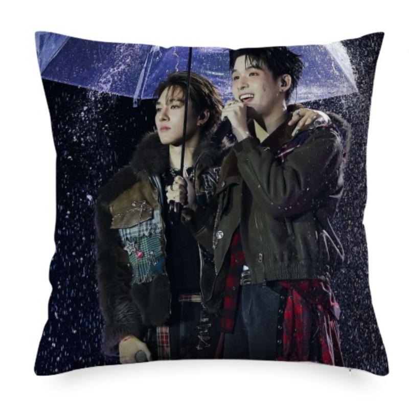 Skynani Nani Hirunkit Sky Wongravee Double-Sided Printing Pillowcase Thai Tv High School Frenemy Drama Stills Home Cushion Cover