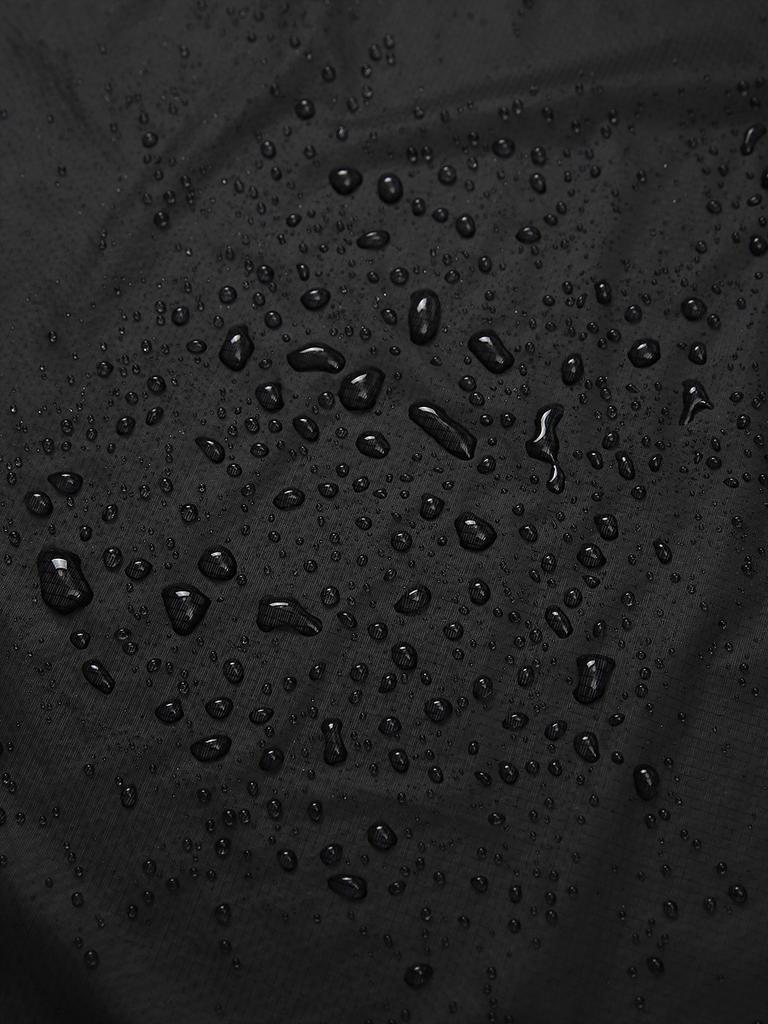 Discovery Expedition Men'S Ultralight Ripstop Windbreaker (Black)