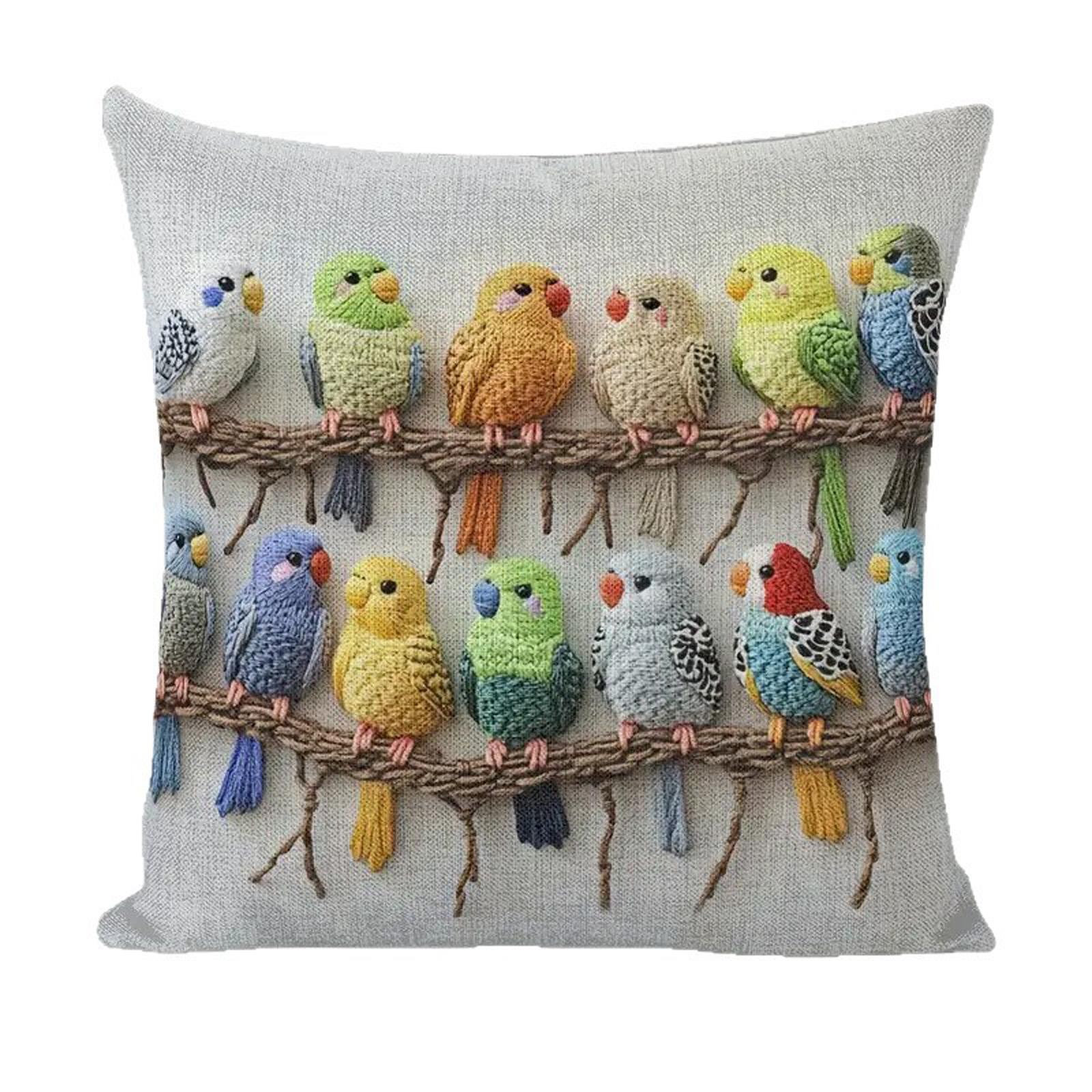 

Throw Pillow Cover , 18 X 18 Inch , Winter Holiday , Cushion Cover Sofa Decoration One Size