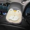 Adorable Animal Plush Car Tissue Box Portable Drawer-Type Napkin Holder Suitable Seat Back & Armrest Box Cute In-Car Storage Bag