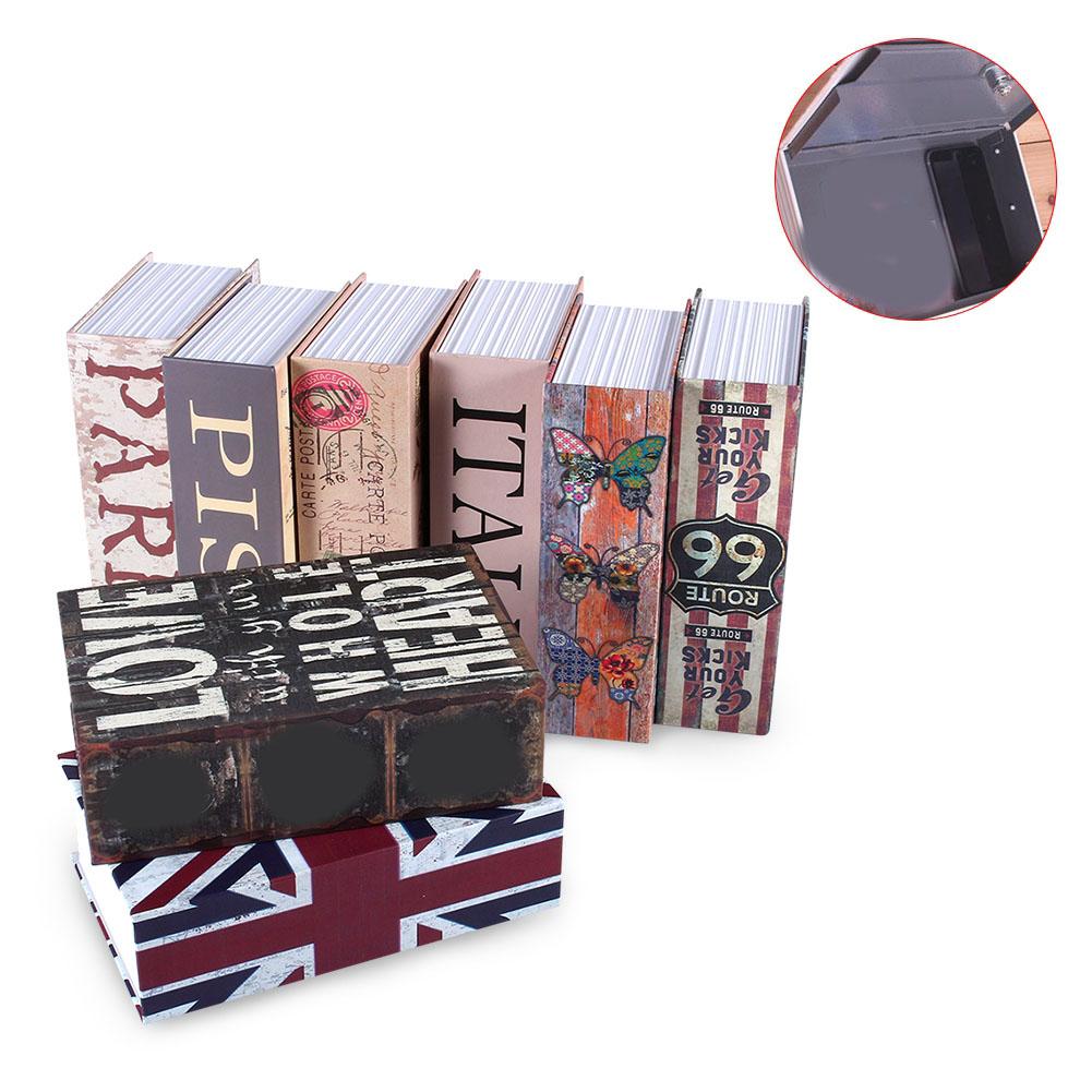 Dictionary Book Secret Safe Security Box Money Cash Jewelry Lock Box Security Lock Dictionary