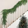 2025 Christmas Garland Artificial Pine Greenery Garland Faux Pine Wicker For Home Party Decoration