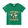 Italian Brainrot Color T-shirt Summer Short Sleeved Boys' Cute Clothes Children's Anime Top Cartoon Digital T-shirt Gift