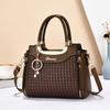 Versatile fashion shoulder atmospheric women's bag portable new pattern woven women's bag messenger bag