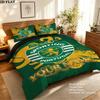 Custom Mhih Bedding Quilt Set Quilt Cover Pillowcase Home Decoration Birthday Gift (1 * Duvet Cover + 2 * Pillowcase, Without Core)