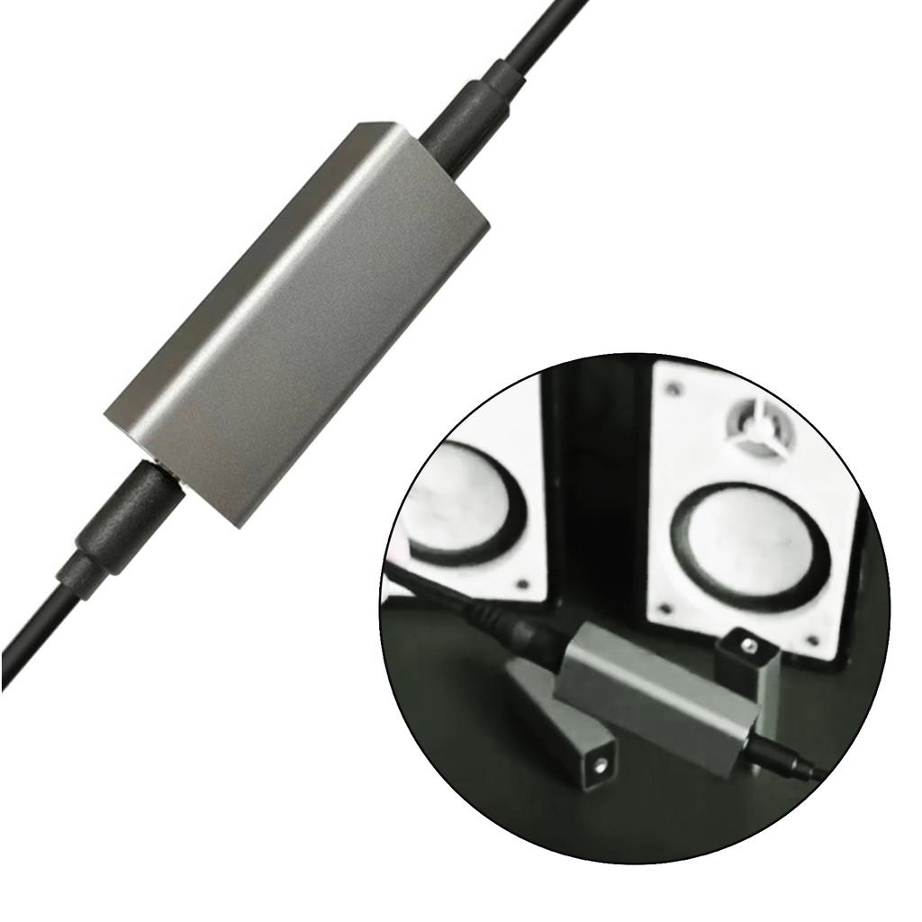 Ground Loop Noise Isolator Noise Filter Enjoy Clear and Crisp Sound without Distractions Car Speaker Accessories
