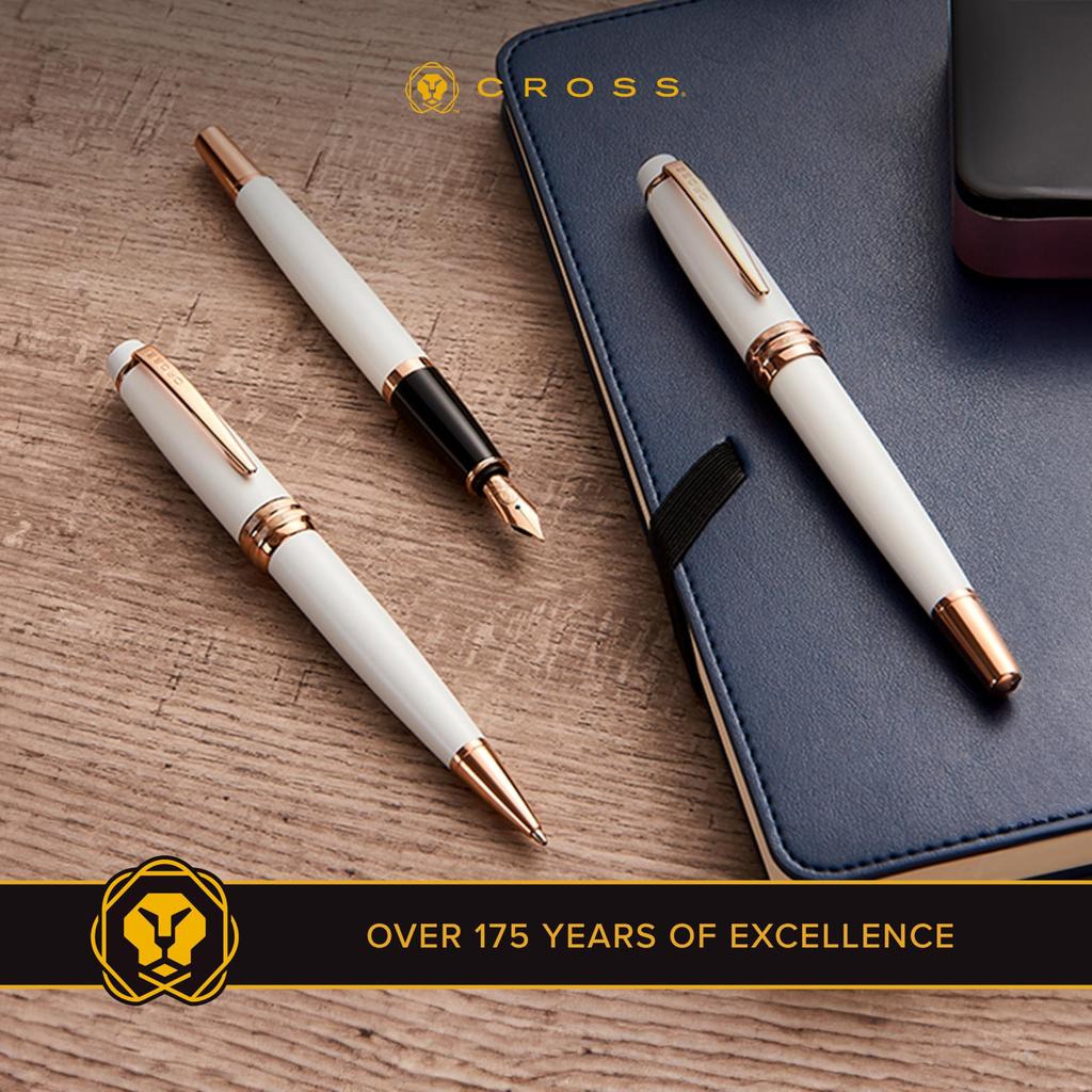 CROSS Official CROSS Rollerball Medium Bailey Medalist Genuine Imported Product Pen, Water-based, Nib, AT0455-6,