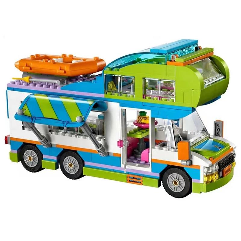 New City RV Friends Mia’s Building Blocks Camping Van Car Bricks Friend Camper Vehicle Figures 41339  For Child Girls