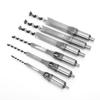 6Pcs SquaRe hole Saw Auger Drill Bit Mortising Chisel Woodworking Tool