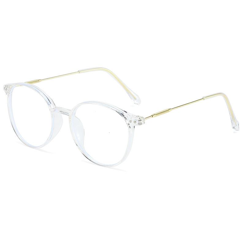 

Fashion Trend High Definition Photosensitive Color-Changing Reading Glasses Anti-Blue Light Ultra-Light Anti-Fatigue Reading Glasses Flat Mirror anti-blue light flat light [0 degrees]