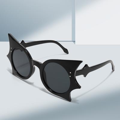 1pc Bat Hip Hop Funny Sunglasses Butterfly Sunglasses Concave Sunglasses Personalized Versatile Sunglasses