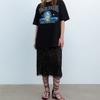 Cluto Black Champagne Skirt