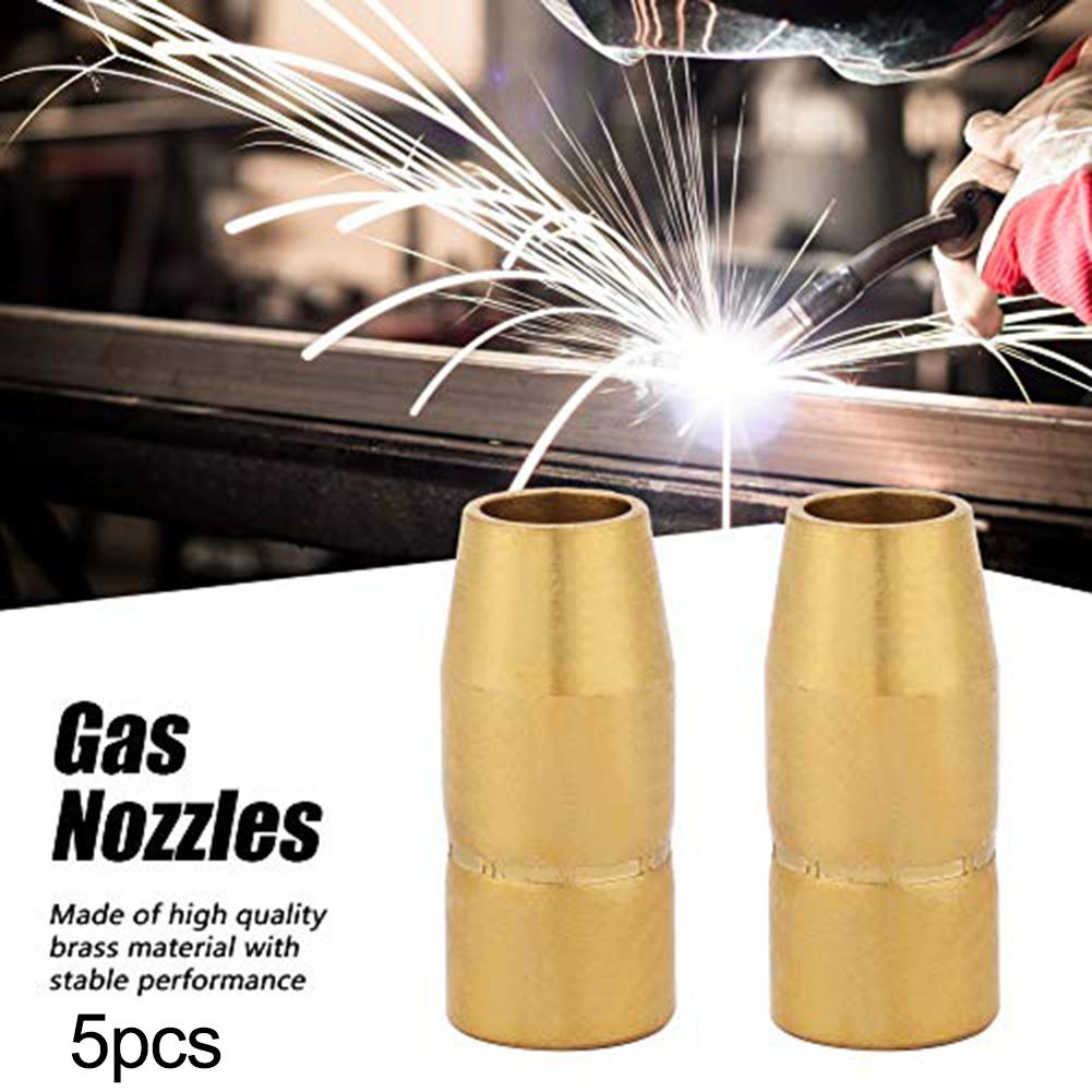 2 Gas-Schweißbrennerdüsen 169715 für Miller M10 M15 M100 M150 Kupfermaterial Schweißersatz-Verbrauchsmaterialien Set