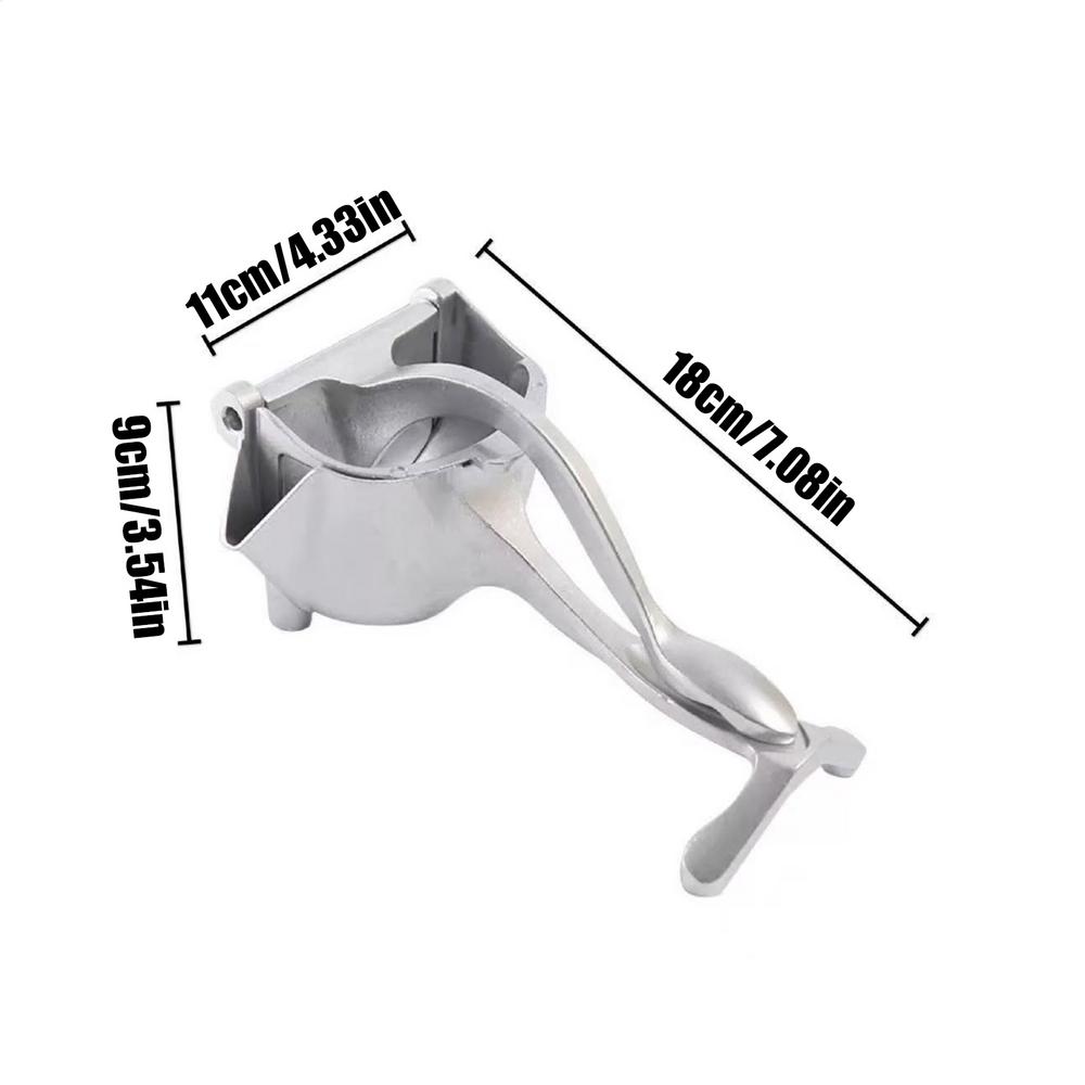 Heavy-Duty Metal Lemon Squeezer Easy Manual Citrus Press Juicer Ergonomic & Durable for Fresh Juice Apple Juicer For Restaurant