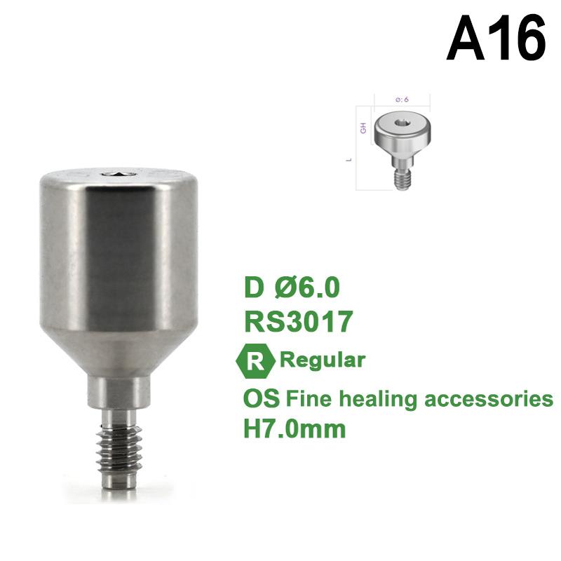 Dental Implant Composite Healing Screw Accessories For Adin Regular Screw Window Closing Transfer Rod Procedure Equipment