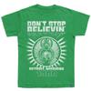 Journey Band T-Shirt 1980 Don039;t Stop Believin Rockmusik Herren Offizielles Kelly Unisex T-Shirt