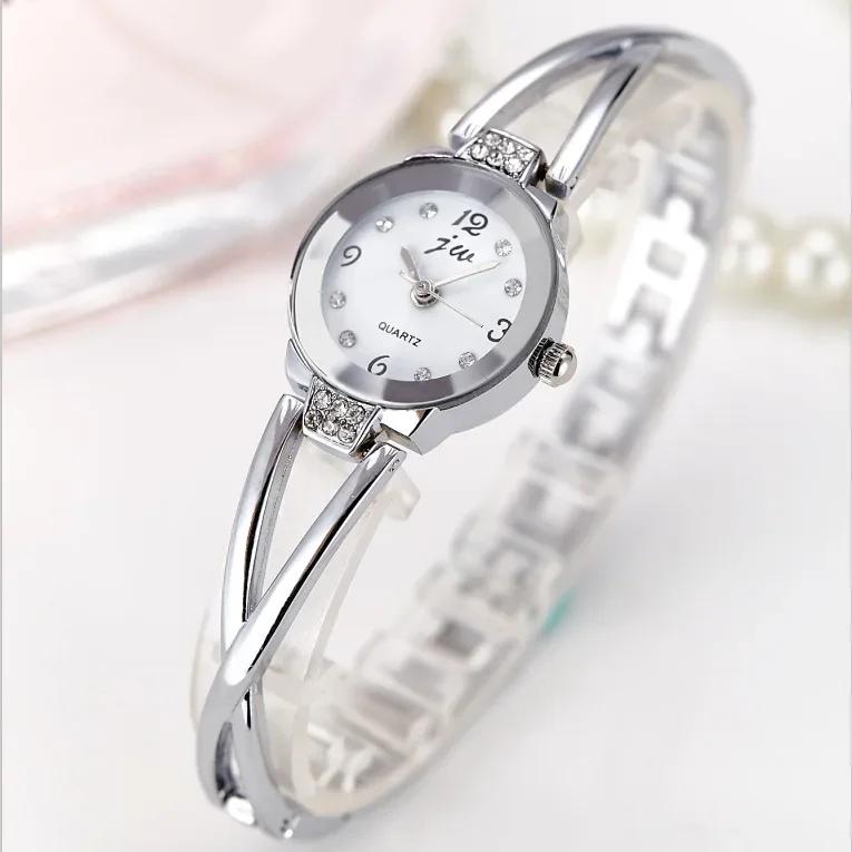 Luxury Simple Small Round Dial Wristwatch 3 Colour Womens Watches  Top Brand Casual Quartz Watch Relogio Feminino Clock