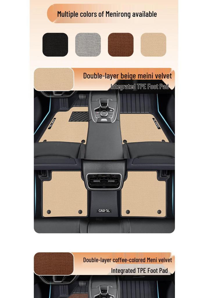 Chery Tiggo 8 PRO Full Coverage TPE Floor Mats - 2022-2025 Models