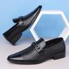 Summer Trend New British Perforated Breathable Leather Shoes For Men Dress Evening Wedding Footwear Prom Sapato Social Masculino
