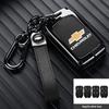 Alloy LeatherCar Key Case Cover for Chevrolet Onix Equino Orlando Cruze Spark Sonic Camaro Volt Bolt Trax Malibu Blazer Traverse