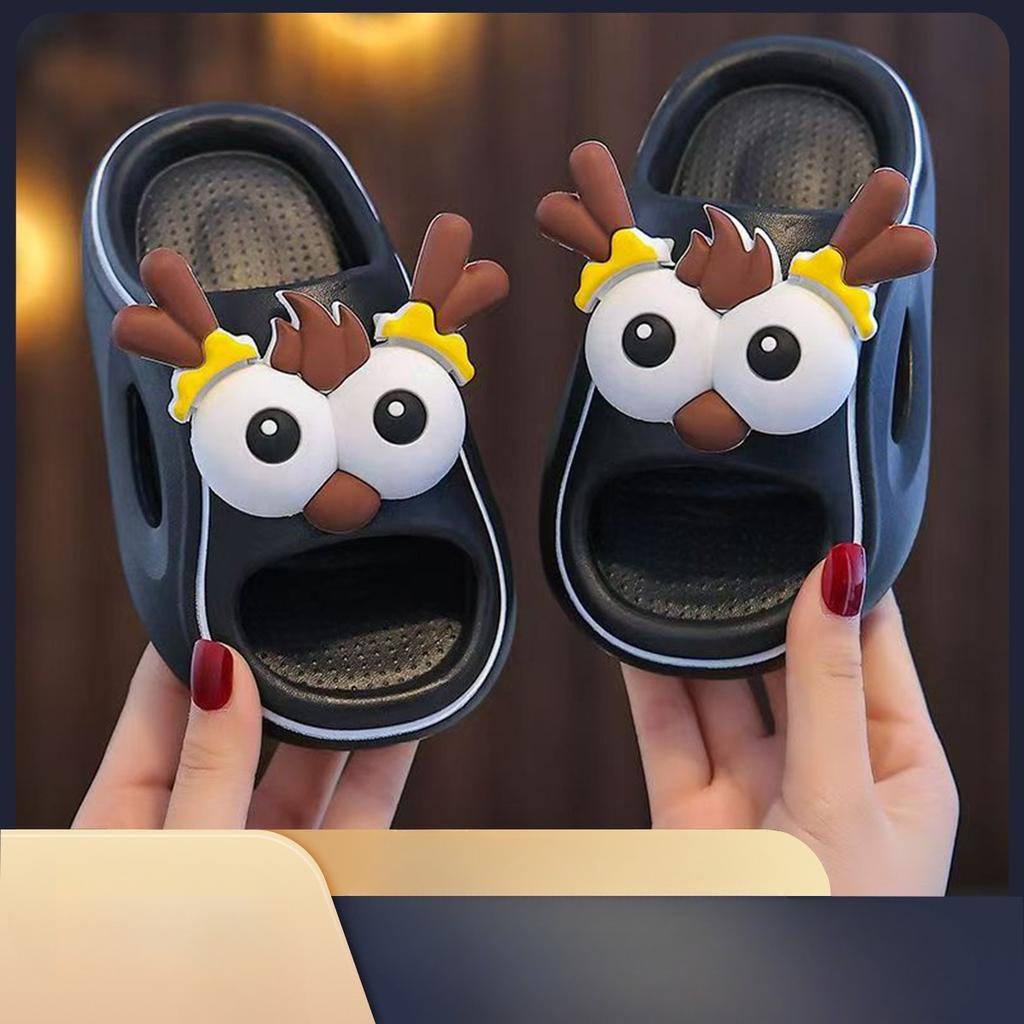Boy's Slippers, Girl's Cartoonish Cute Anti-slip Cool Shoes