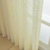 Light Luxury Gauze Curtain Living Room Balcony Curtain Bedroom Window Screen Blackout Pastoral Embroidery Bay Window White Yarn