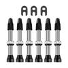 6PCS 40mm Presta Stem Tubeless Valves with Core Remover Tool Durable MTB Cycling Repair Accessories Tire Chucks 1