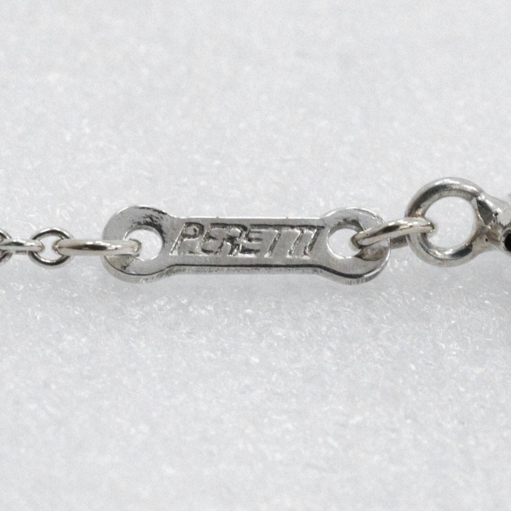 TIFFANY&Co. Open heart Necklace Elsa Peretti Silver925 heart 2.6g Women Used
