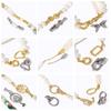 18K Real Gold Plated End Clasp For Jewelry Making,Fastener Clasps For Necklaces,Bracelets Clasp Findings DIY Accessories