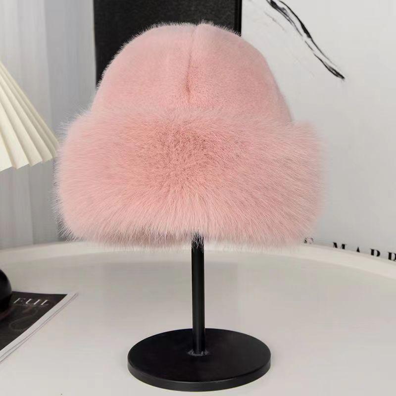 2025 Nordic Mink Mongolian Ear Protection Hat: Warm, Fashionable, and Trendy for Travel