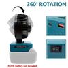 High Efficiency 18W 18V Lithium Batteries Fan For BL1815,BL1830,BL1840,BL1845,BL1860 Battery Tool Cooling Fan for Travel