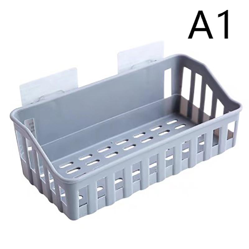 The Bathroom Bathroom Bathroom Is Free To Storage Shelves Toilet, The Kitchen Wall -Mounted Plastic Shelf