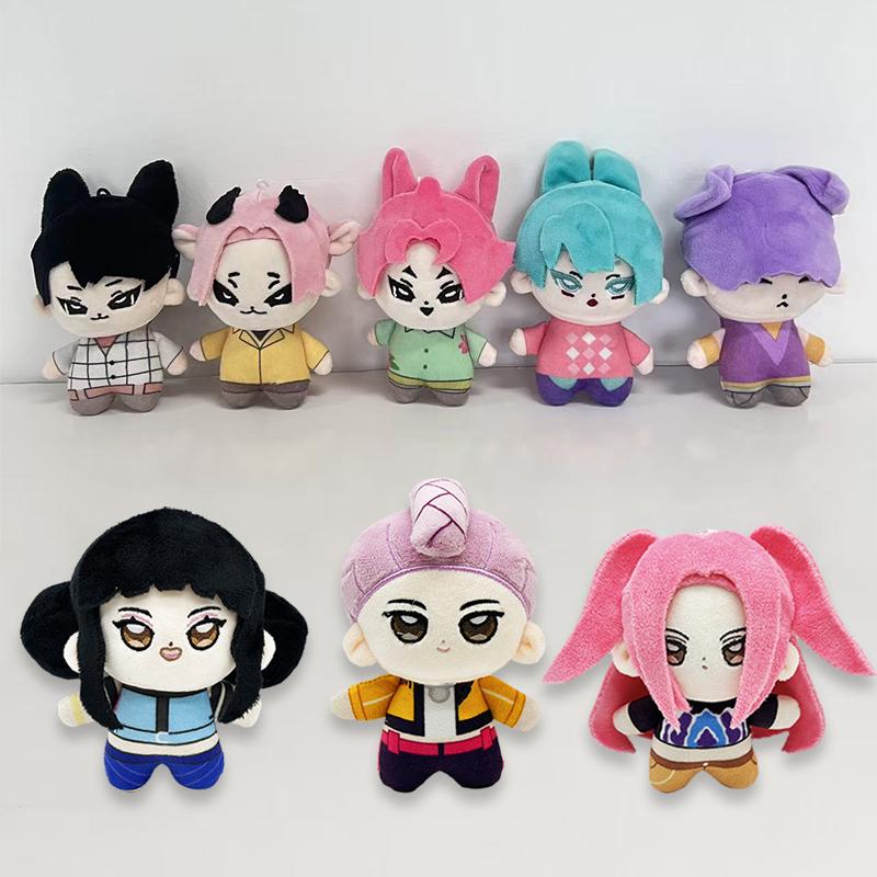 Neuer 12cm Girlgroup Plüsch Neue Stoffpuppe Rucksack Anhänger Schlüsselanhänger Für Kinder Geburtstagsgeschenk