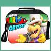 Mario Insulated Lunch Bag With Adjustable Shoulder Strap And Large Capacity Design