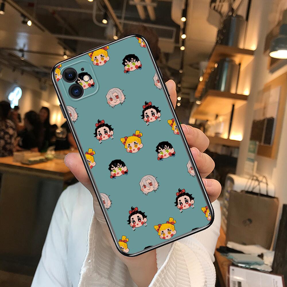 

Камадо Нэдзуко Kimetsu No Yaiba Клинок, рассекающий демонов Мягкие TPU чехлы для телефона для iphone 13 Pro Max чехол 12 11 Pro Max 8 PLUS 7PLUS 6S XR X X iPhone 13 mini