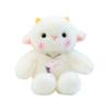 Plush Stuffed Animal Lamb Toy Soft Fluffy Sheep Doll with Decorative Skirt and Pendant Suitable for Home Decoration and Gift Giving