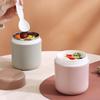 304 Stainless Steel Japanese Soup Cup with Handle - Portable Breakfast, Milk, and Oatmeal Cup for Students & Adults