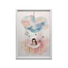 Cloud Carousel of Dreams Cloud Carousel of Dreams, 40X50 Cm, Gold Aluminum Frame, 230 Gsm Matte Paper