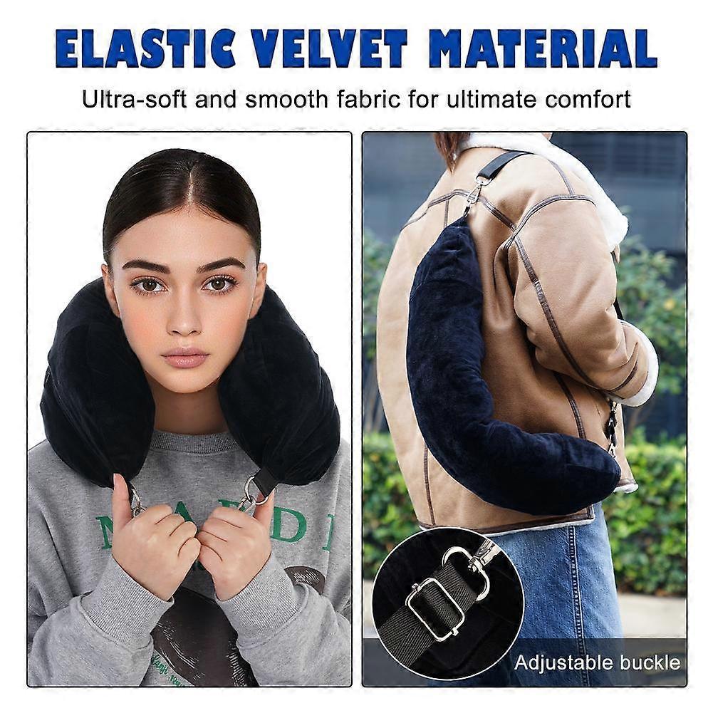 Travel Pillow Stuffable Transformable Expandable Carry-On Travel Pillowcase