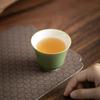 Japanese Handmade Green Ceramic Tea Cup Creative Kung Fu Tea Cup Household Master Personal Mugs Drinking Teaware Small Tea Cup