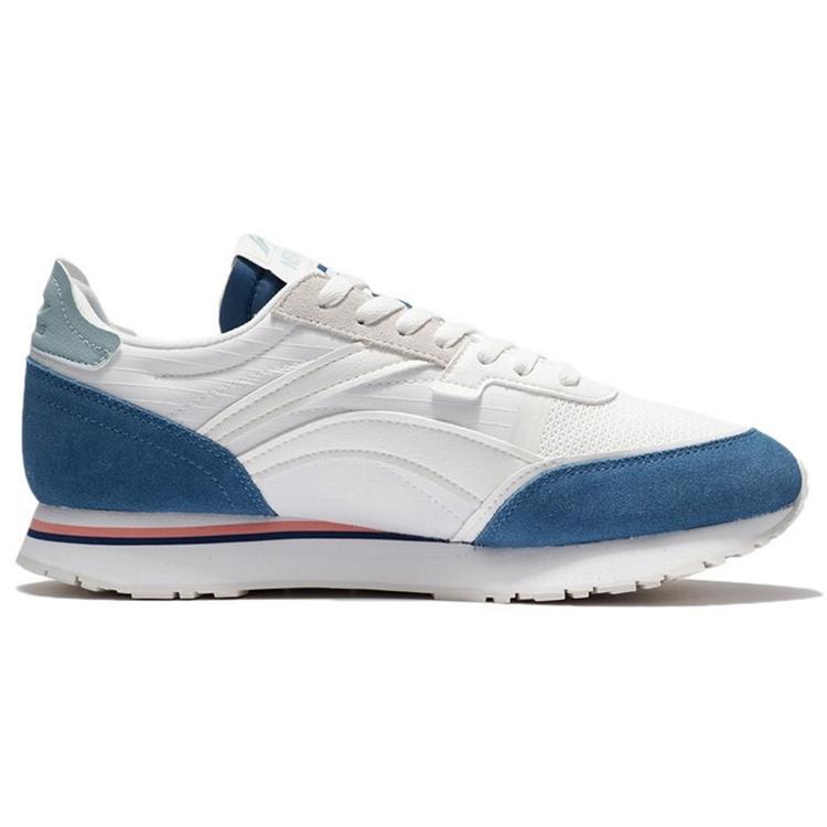 Li Ning Textile, Synthetic Leather Cushioning Slip Resistant Abrasion Resistant Low top Sports Casual Shoes Men's AGCR195-13