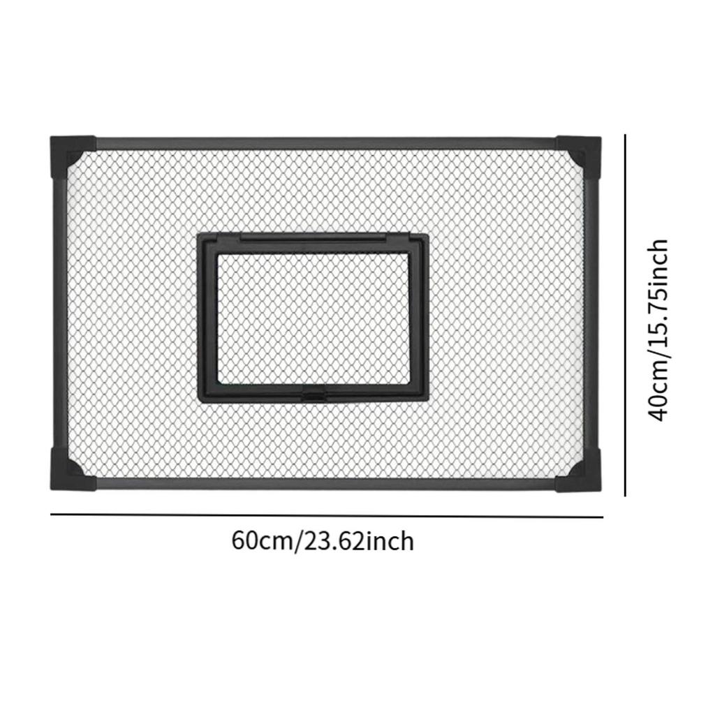 Aquarium Mesh Cover, DIY Replacement, Fine Mesh, Tearresistant
